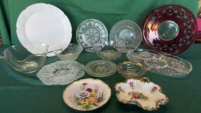 Miscellaneous glassware
