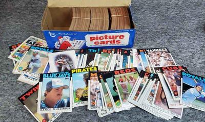 1986 topps baseball cards lot b