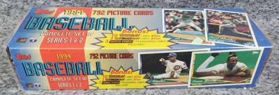 Sealed box 1994 topps baseball cards