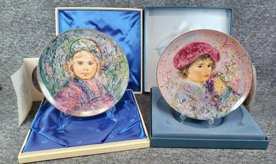 Rosenthal edna hibel art collector s plates nobility of children lot a