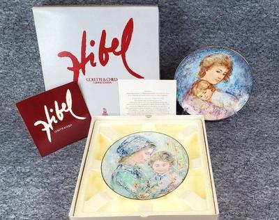 Rosenthal edna hibel art collector s plates nobility of children lot c