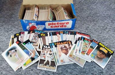 1986 topps baseball cards lot a