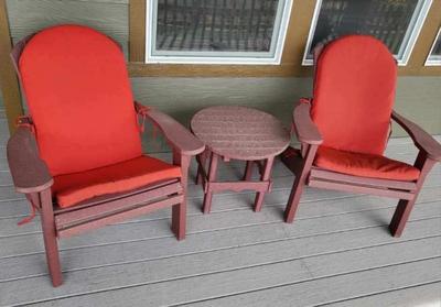Adirondack chairs