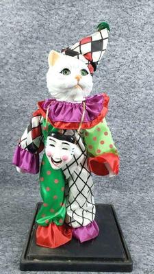 1994 heritage mint pet personalities masquerade clown cat doll