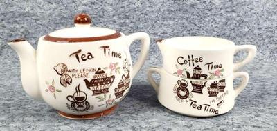 1950s tislo japan tea time teaware