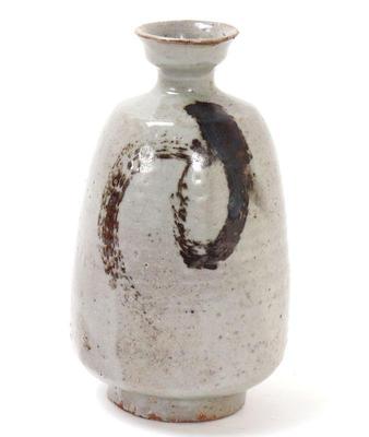 Lot 224 nice antique korean glazed bottle