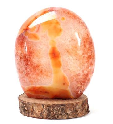 Lot 173 gorgeous natural red carnelian agate quartz section