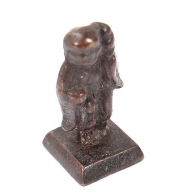 Lot 291 chinese bronze immortal seal stamp