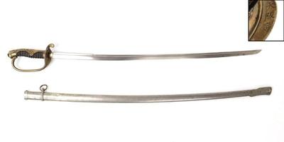 Lot 43 japanese police inspector grade officers sword signed