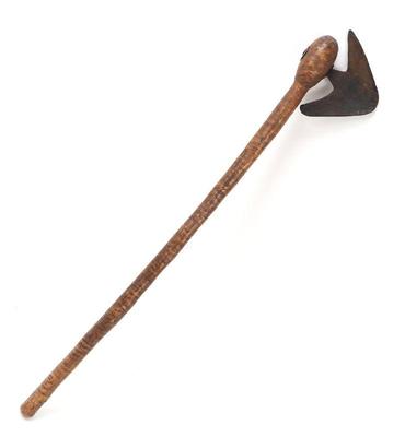 Lot 70 african wood tribal axe
