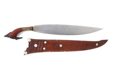 Lot 55 20th c moro barong w bakelite pommel