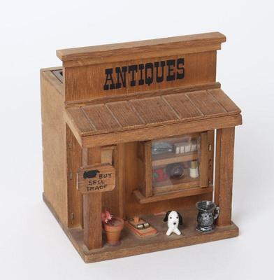 Lot 338 miniature western toy antiques shop