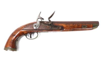 Lot 88 british bannerman flintlock pistol