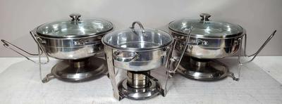Catering Buffet Chafing Pots and Pans 