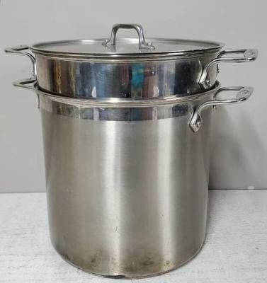 All-Clad Stainless Steel Stock Pot Ensemble