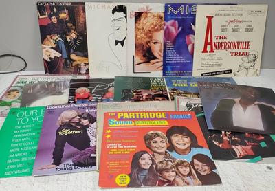 Albums: Bette Midler, Partridge Family, 70s, Dolly Parton +