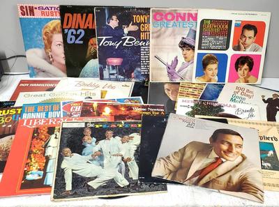 Albums: Liberace, Bobby Vee, 50s, 60s 