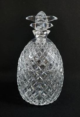 Shannon Irish Crystal Pineapple Candy Jar 
