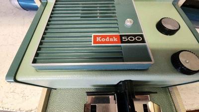 Vintage kodak 500 projector screen