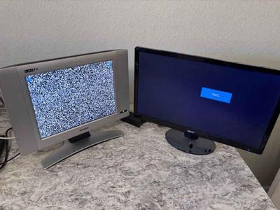 Magnavox tv monitor & asics monitor