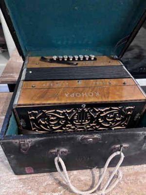 Antique kohopa accordion