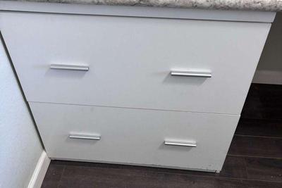 White filing storage:office cabinet #1