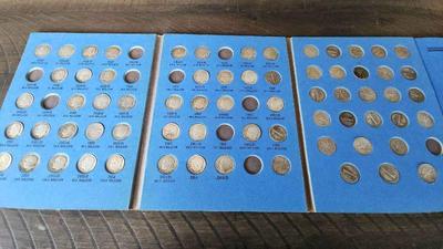 Roosevelt dime collection starting in 1946