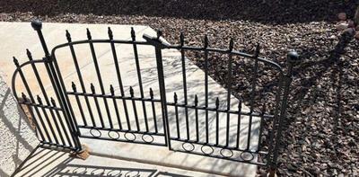 Small iron gate