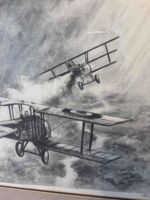 Red baron signed nbrd by kelly