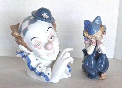 Forlorn lladro style" clowns #1