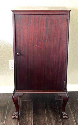 Antique music cabinet