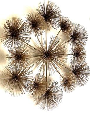 Mcm metal pom pom art