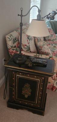End table and light