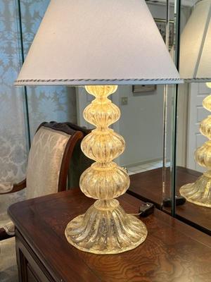Murano lamps - pair