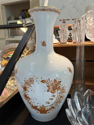 Herend oversized vase