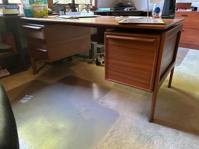 MCM teak desk