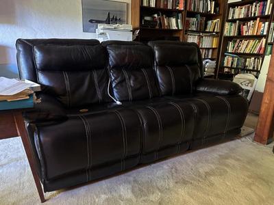 Leather movie chairs