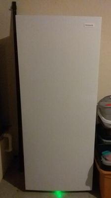 Frigidaire, upright freezer, brand new