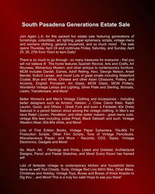 Estate sale photo