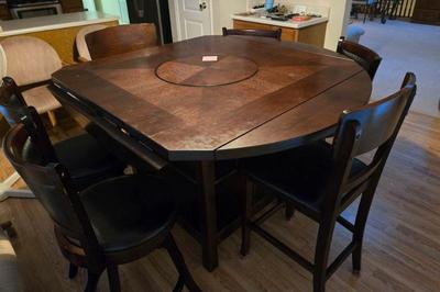 Table and chairs