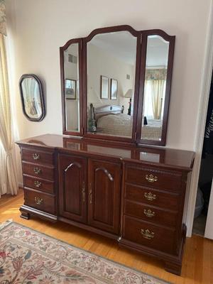 Pennsylvania House
66” x 34” x 19”., mirror is 43” h