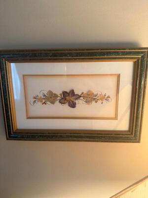 Dried Flowers 12”w x 8”h