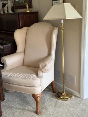 Pair of Wing Back chairs