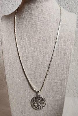 Necklace With Tree Pendant 