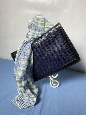 All Silk Scarf And Elegant Hand Bag