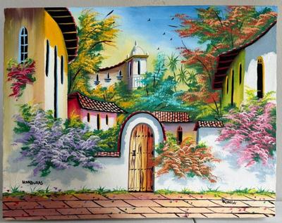 "Honduras" Oil Painting On Canvas