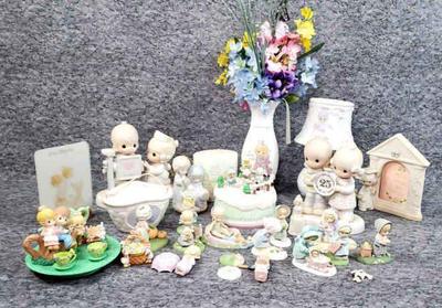 Precious moments figurines and decor