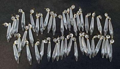 Crystal chandelier pendants