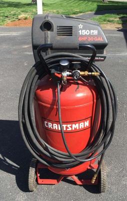 Craftsman 30 gallon air compressor