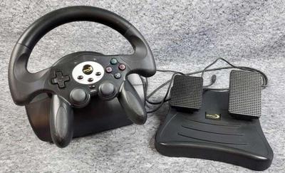 Ps2 game controller wheel and pedals